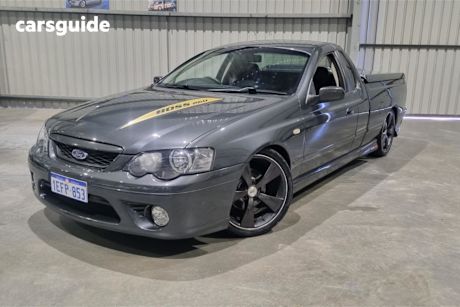 Grey 2006 Ford Falcon Ute Ute Tray XR8 R