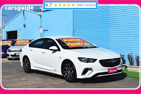 White 2020 Holden Commodore Hatch RS 4X4