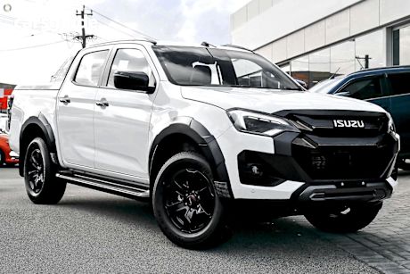 White 2025 Isuzu D-MAX Ute Tray X-TERRAIN 4X4