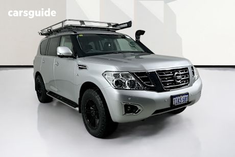 Silver 2018 Nissan Patrol Wagon Ti (4X4)