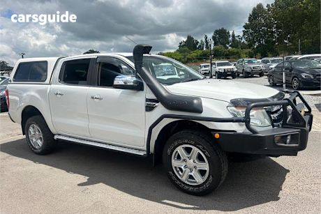 White 2015 Ford Ranger Ute Tray XLT HI-RIDER R