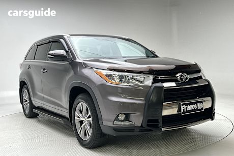 Grey 2015 Toyota Kluger SUV GXL F
