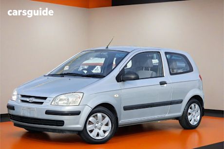 Silver 2003 Hyundai Getz Hatch XL F