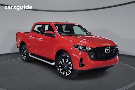 Red 2024 Mazda BT50 Ute Tray BT-50