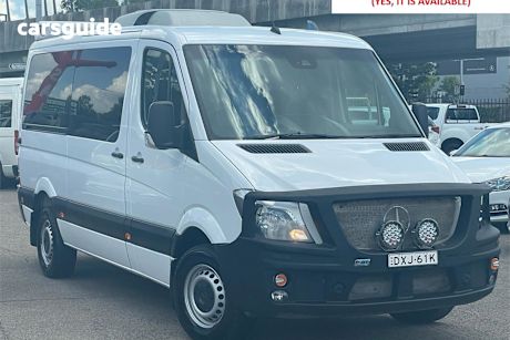 White 2018 Mercedes-Benz Sprinter Commercial 319CDI R