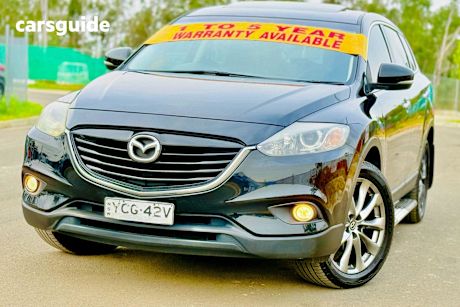 Black 2014 Mazda CX-9 Wagon Luxury