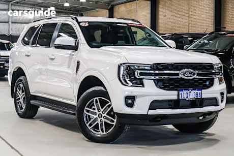 White 2024 Ford Everest SUV TREND 4X4