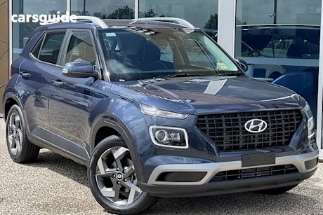 Blue 2025 Hyundai Venue Wagon Active