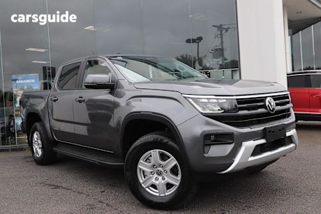 Grey 2023 Volkswagen Amarok Dual Cab Utility Life Tdi500 4Motion