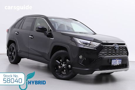 Black 2019 Toyota RAV4 Wagon Cruiser Awd Hybrid