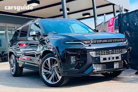 Black 2025 KGM Ssangyong ACTYON SUV K60