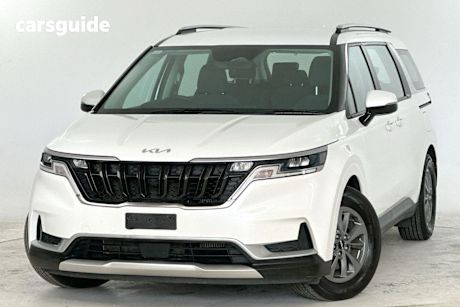 White 2022 Kia Carnival Wagon S