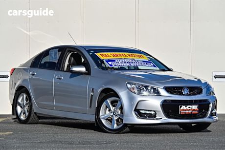 Silver 2015 Holden Commodore Sedan SV6 R