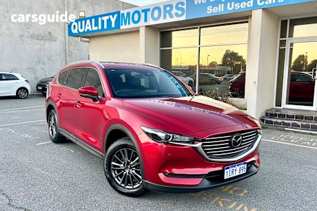Red 2020 Mazda CX-8 Wagon Touring (Fwd)