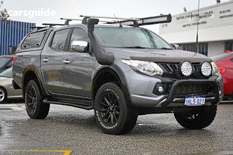 Grey 2017 Mitsubishi Triton Ute Tray GLS SPORTS EDITION 4X4