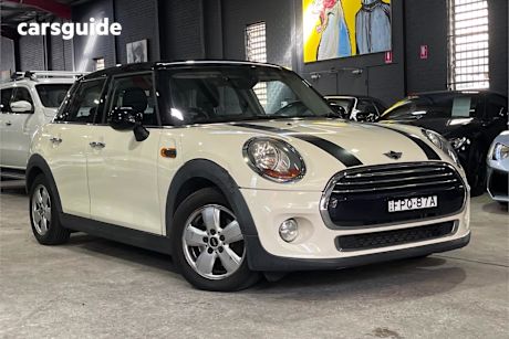 White 2015 Mini Hatch Hatch COOPER F