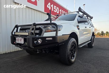 White 2015 Ford Ranger Dual Cab Utility Xls 3.2 (4X4)