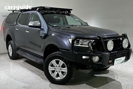 Grey 2021 Ford Ranger Ute Tray