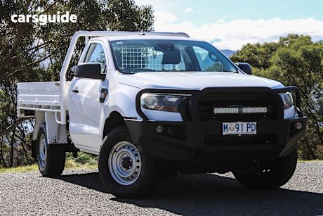 White 2021 Ford Ranger Ute Tray XL 4X4
