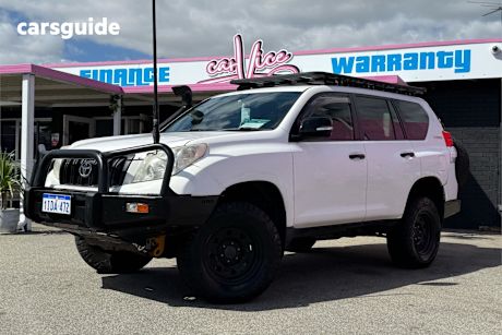 White 2011 Toyota Landcruiser Prado Wagon Gx (4X4)