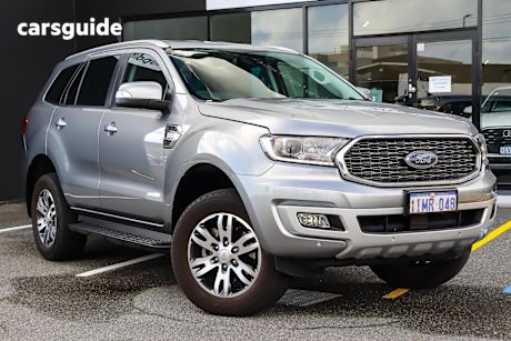 Silver 2021 Ford Everest SUV TREND 4X4