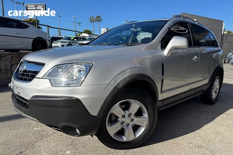 Silver 2010 Holden Captiva Wagon 5 (4X4)
