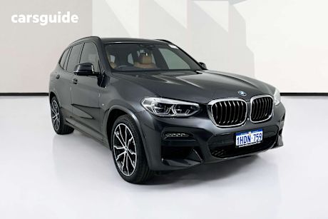 Grey 2020 BMW X3 Wagon Xdrive30I M Sport