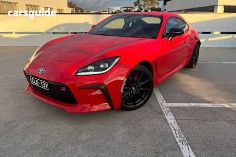 Red 2023 Toyota GR86 Coupe GTS R