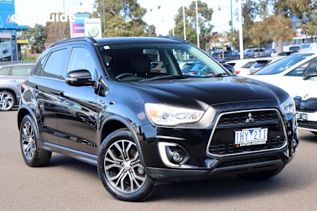 Black 2016 Mitsubishi ASX SUV LS F