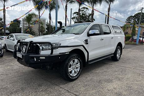 White 2021 Ford Ranger Ute Tray XLT 4X4