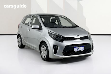 Silver 2021 Kia Picanto Hatchback S (Pe)