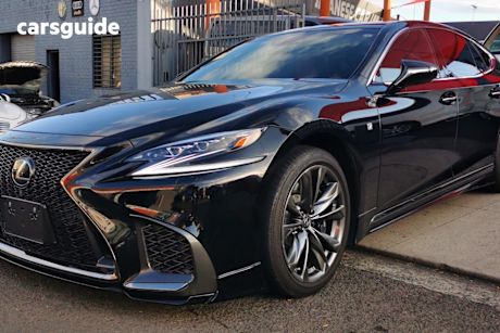 Black 2018 Lexus LS Sedan LS500 F SPORT