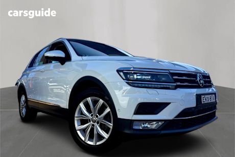 White 2017 Volkswagen Tiguan SUV 162TSI HIGHLINE 4WD