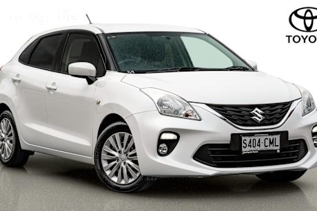 White 2021 Suzuki Baleno Hatch GL F