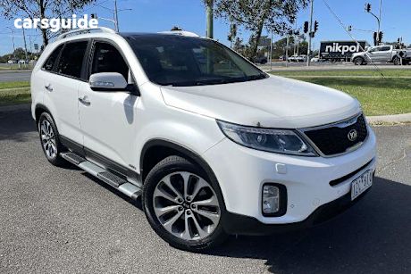 White 2012 Kia Sorento SUV PLATINUM 4X4