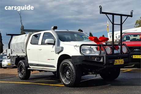 White 2014 Holden Colorado Ute Tray LX
