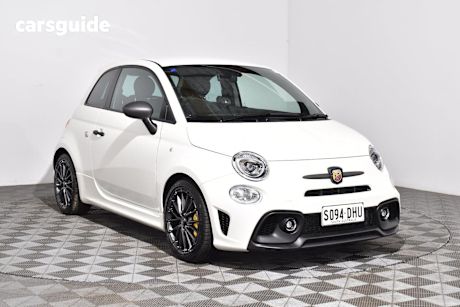 White 2024 Abarth 695 Hatch COMPETIZIONE F