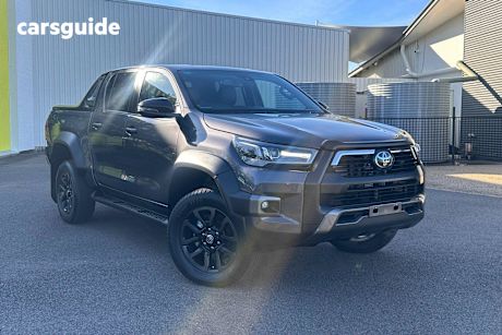 Grey 2024 Toyota Hilux Double Cab Pick Up Rogue 48V (4X4)