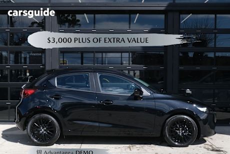 Black 2025 Mazda Mazda2 Hatch G15 EVOLVE F
