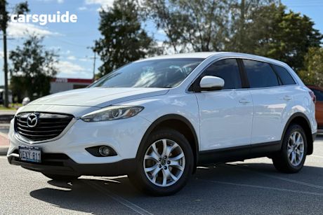 White 2015 Mazda CX-9 Wagon Classic (Fwd)