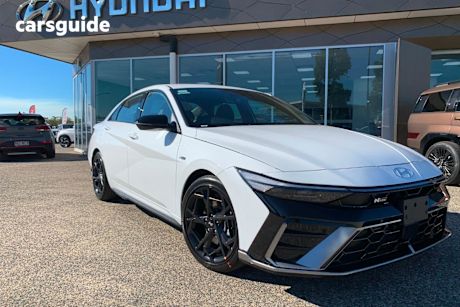 White 2025 Hyundai I30 Sedan N Line