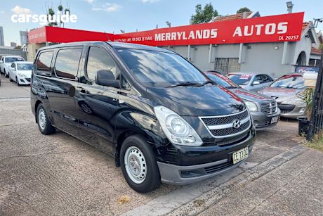 Black 2015 Hyundai Iload Van