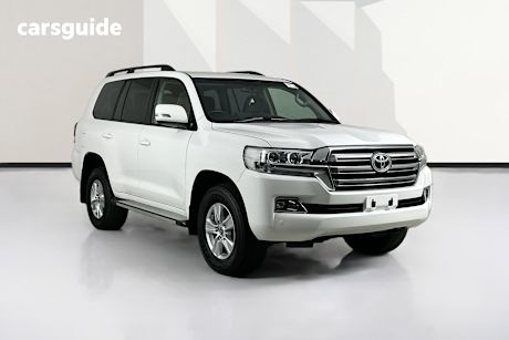 White 2018 Toyota Landcruiser Wagon Lc200 Gxl (4X4)