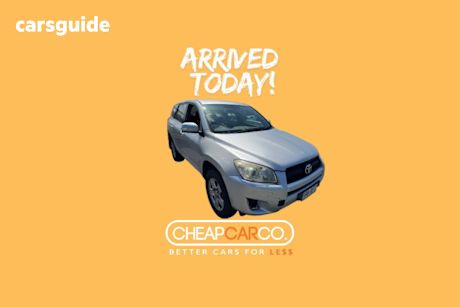 Silver 2010 Toyota RAV4 Wagon Cv (2Wd)