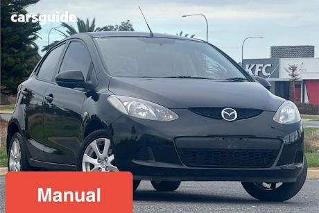 Black 2008 Mazda 2 Hatchback Maxx