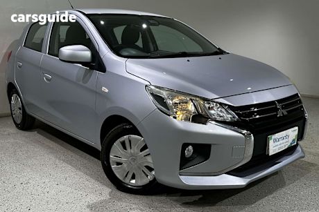 Silver 2021 Mitsubishi Mirage Hatch ES F