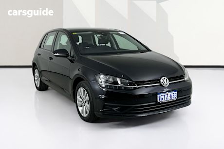 Black 2019 Volkswagen Golf Hatchback 110 Tsi Trendline