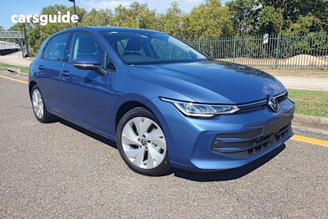 Blue 2025 Volkswagen Golf Hatch 110TSI LIFE F