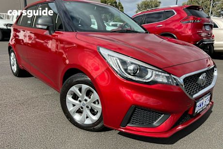 Red 2021 MG MG3 Hatchback Core