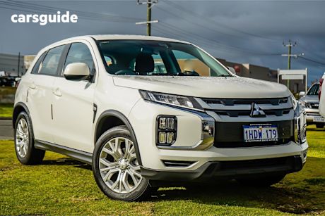 White 2020 Mitsubishi ASX SUV ES F